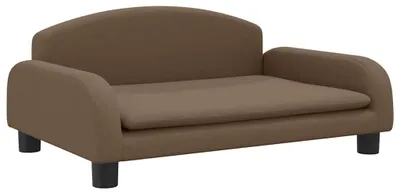 Obrázok produktu pre vidaXL Detská pohovka hnedá 70x45x30 cm Látka
