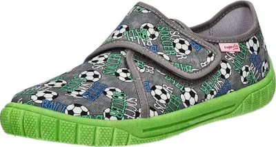 Produktbild von Superfit Bill Jungen Kigaschuhe Fußball (Grau/Mehrfarbig), 1-000279-2050