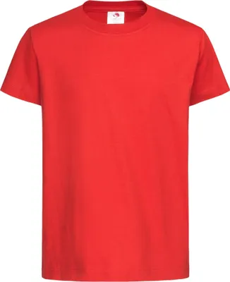 Image de Stedman T-shirt classique pour enfants AB275 (M) (Rouge écarlate)