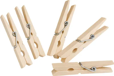 Produktbild von Wäscheklammern Wäscheklammern aus Holz | Umweltfreundliche Holzklammern | Wäscheklammern | Wäscheklammern aus Holz