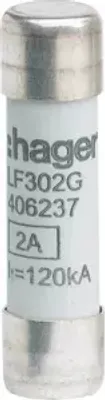 Produktbild von Hager Sicherungseinsatz 10x38mm LF302G gG 2A