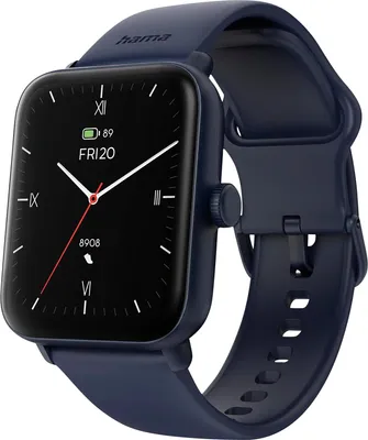 Immagine prodotto di HAMA Smartwatch 16,3-20,4 cm 1,65'' HF GPS BT Funzione telefono IP68 bl