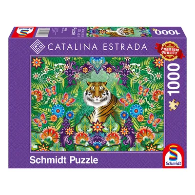 Produktbild von Schmidt Spiele Puzzle 1000 Teile Catalina Estrada Bengalischer Tiger