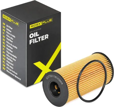 Produktbild von Ölfilter RIDEX PLUS 7O0024P Filtereinsatz passend für MERCEDES-BENZ C-Klasse T-modell (S205) C-Klasse Limousine (W205) für NISSAN für RENAULT