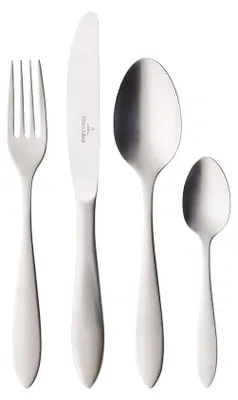 Imagen del producto de Arthur, juego de cubiertos para mesa, 24 piezas. Dimensiones: 440 x 280 x 50 mm. Marca: Villeroy & Boch. Número de artículo: 1263949037. Código EAN: 4003686326248