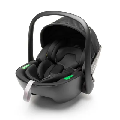 Produktbild von 4Baby Neo i-Size Kindersitz Gruppe 0+ für Neugeborene bis 13 kg (0–15 Monate), Babyschale, RWF,  leicht, höhenverstellbar, ECE R129, Schwarz