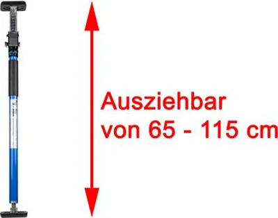 Produktbild von Spannstange für Schutznetze 65 - 115 cm (blau)