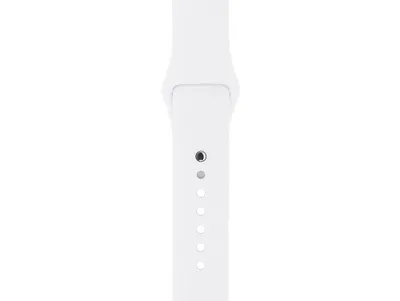 Immagine prodotto di Apple Sport Band originale 42/44 mm S/M + M/L MJ4M2ZM/A Fascia da braccio bianca in OVP