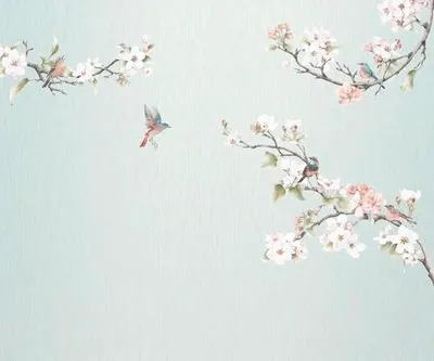 Produktbild von Fototapete Vlies P264-VD3 Apple Blossom 3-tlg. 300 x 250 cm