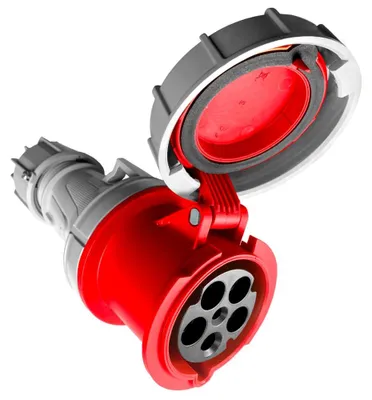 Produktbild von PCE Einbausteckdose 125A IP67 5-polig 6h 400V 245-6