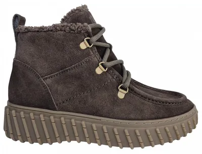 Produktbild von Paul Green Velour mocca Boots Braun in Gr. 36.5