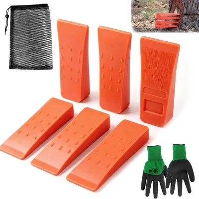 Productafbeelding van Set van 6 Valwiggen voor Houthakkers met Handschoenen