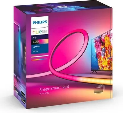 Produktbild von Philips Hue Gradient LED Streifen für PC, Immersives Licht, Kompatibel mit Hue Sync Box