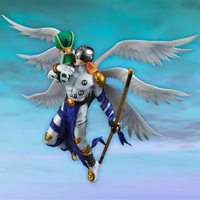 Produktbild von Megahouse Digimon Adventure G.e.m. Angemon Figur Blau  Blau One Size