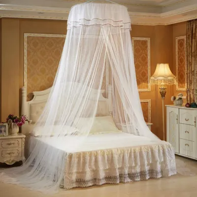 Productafbeelding van Mosquito Net voor Bed - Geschikt voor Dubbel/Enkel Bed