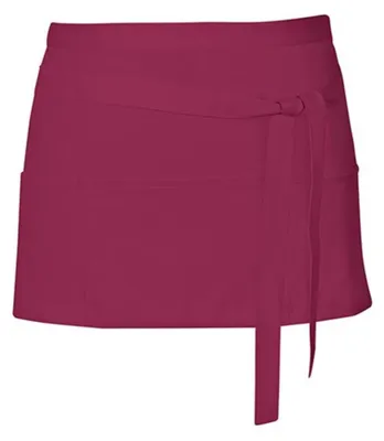 Image de Link Kitchen Wear - Tablier, style cocktail LT5922 (taille unique) (bordeaux)
