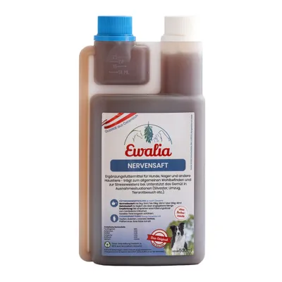 Produktbild von Ewalia Nervensaft 500 ml für Hunde