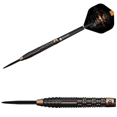 Produktbild von Datadart | Aether | Steeldarts | 95% Tungsten | 23g | Schwarz Bronze | Dartpfeile Set