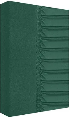 Zdjęcie produktu dla Prześcieradło, grube, jersey 100% bawełna 200x220cm Zielony