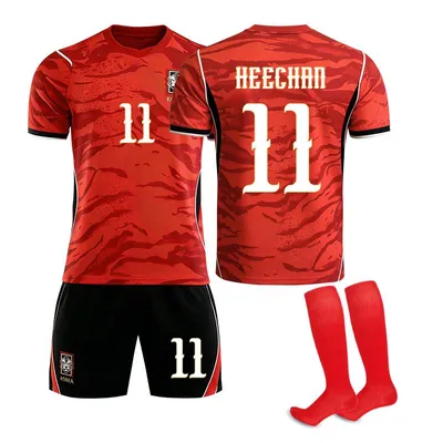 Obrázek produktu pro #11 HEEGHAN Dres pro děti i dospělé, domácí zápas Jižní Koreje pro Mistrovství světa ve fotbale 2026, VELIKOST:24