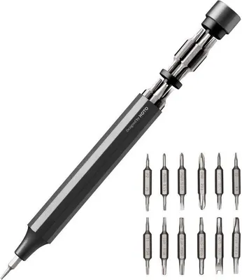 Produktbild von HOTO Precision Screwdriver, Präzisionsschraubendreher, 24 in 1, schwarz