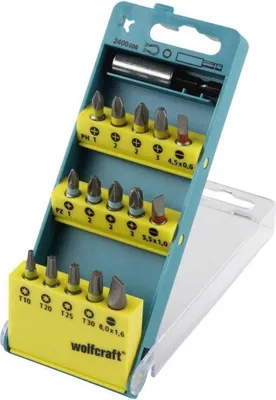 Obrázek produktu pro Wolfcraft Box s bity Wolfcraft 2400000