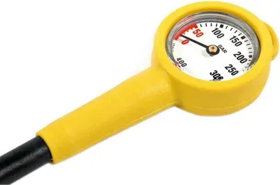 Obrázok produktu pre Tlakomer Metalsub 400 Bar Yellow Yellow Jedna veľkosť