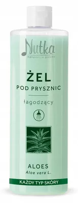 Zdjęcie produktu dla Żel pod prysznic Nutka Aloesowy 400 ml