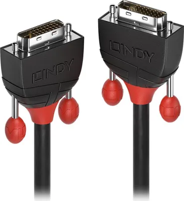 Produktbild von LINDY DVI-D Dual Link Kabel Black Line 5m