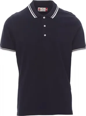 Produktbild von Herren Poloshirt "SKIPPER" - Payper Marineblau/Weiss M