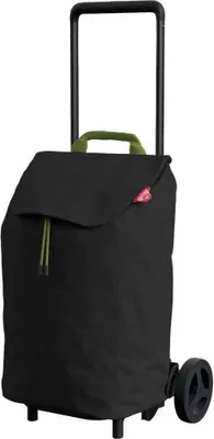 Produktbild von Gimi Einkaufstrolley Easy aus Stahl/Kunststoff/Polyester in Farbe schwarz, 40 l, Tragkraft 30 kg