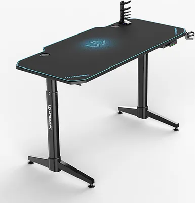 Zdjęcie produktu dla Ultradesk UDESKLVABL, Prosty, Kształt swobodny, Gaming, Niebieski, 720 - 1240 mm, 1400 mm