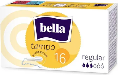 Obrázek produktu pro Bella Tampo menstruační tampony Regular, 16 ks