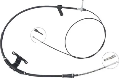 Produktbild von A.B.S. Handbremsseil Seilzug Feststellbremse für KIA CARNIVAL II (GQ) K17444