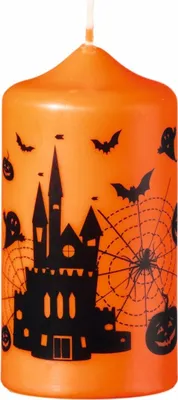 Produktbild von Kerze Halloween Mandarin 120 x Ø 60 mm