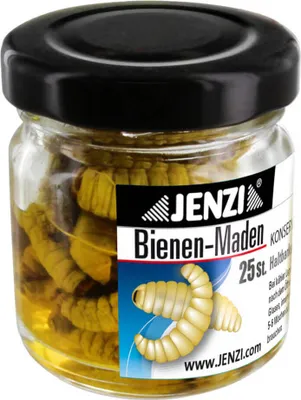 Produktbild von Jenzi Bienenmaden konserviert gelb