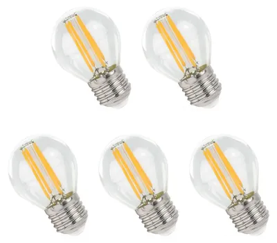 Produktbild von Spectrum E27 LED Lampe 5,5W 660lm 2700K Warmweiß 230V 5 Stück