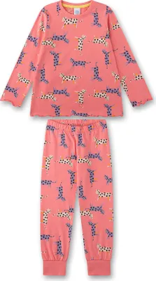 Produktbild von Sanetta Mädchen-Schlafanzug lang pink Leopard 98