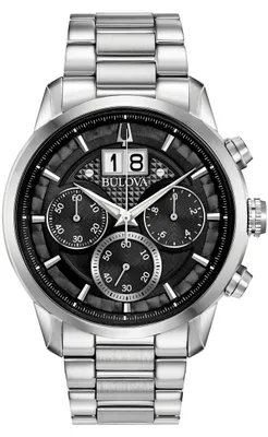 Produktbild von Bulova Herren Armbanduhr 96B319 Sutton Chronograph