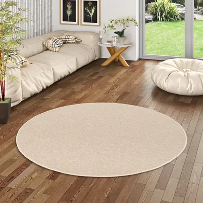 Produktbild von Natur Sisal-Optik Teppich Taff Honig Rund, Größe:400 cm Rund