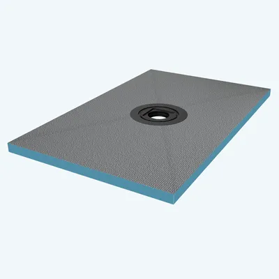 Image de doporro Receveur à Carreler Recoupable sur Mesure pour Douche Bac de Douche avec Pente Intégrée 75x120x4cm Design XPS