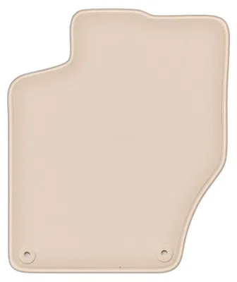 Produktbild von DURBAN Beige Velours-Fahrerfußmatte für DS. 4 Crossback Schrägheck (2015-2018)