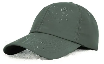 Produktbild von Baseball Cap Uni wasserdicht atmungsaktiv schnelltrocknend verstellbar M 1/Armee-Grün