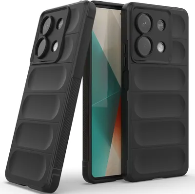 Produktbild von Handyhülle für Xiaomi Redmi Note 13 Weich TPU Silikon Stossfest Anti-rutsch Hülle Schwarz