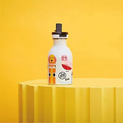 Productafbeelding van Urban Bottle 250 ml met Sportdeksel voor Kinderen - Jungle Friends