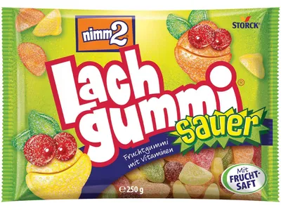 Immagine prodotto di nimm2® 387568 nimm2® Lachgummi Fruchtgummi 250,0 g