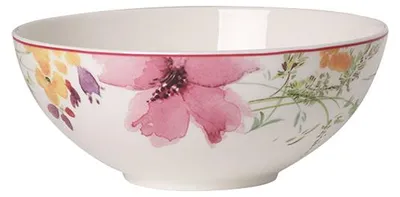 Imagen del producto de Villeroy & Boch, juego de 6 cuencos Mariefleur Basic, porcelana premium, diseño variado, referencia 1041003810