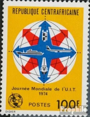 Produktbild von Briefmarken Zentralafrikanische Republik 1974 Mi 351 (kompl.Ausg.) postfrisch Weltfernmeldetag