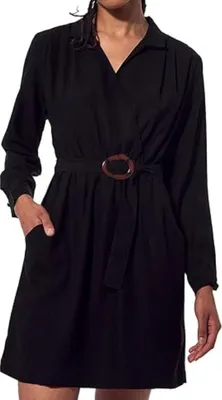 Produktbild von Kaporal Essential Damen Kleid schwarz calsa S