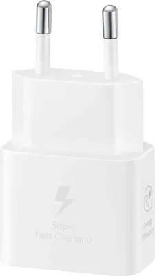 Image de Samsung USB-C chargeur 25W sans câble de données blanc